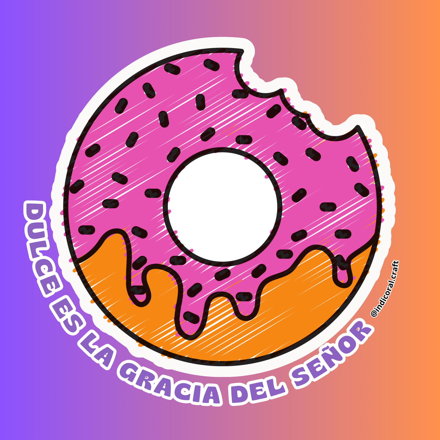 DONUT STICKER